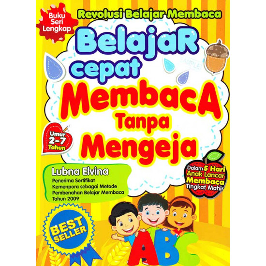 REVOLUSI BELAJAR MEMBACA BELAJAR CEPAT MEMBACA TANPA MENGEJA (BUKU SERI ...